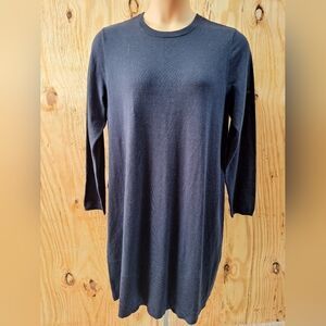 NWT J-Jill Navy sweater dress Women's Size Large